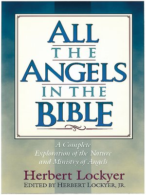 cover image of All the Angels in the Bible